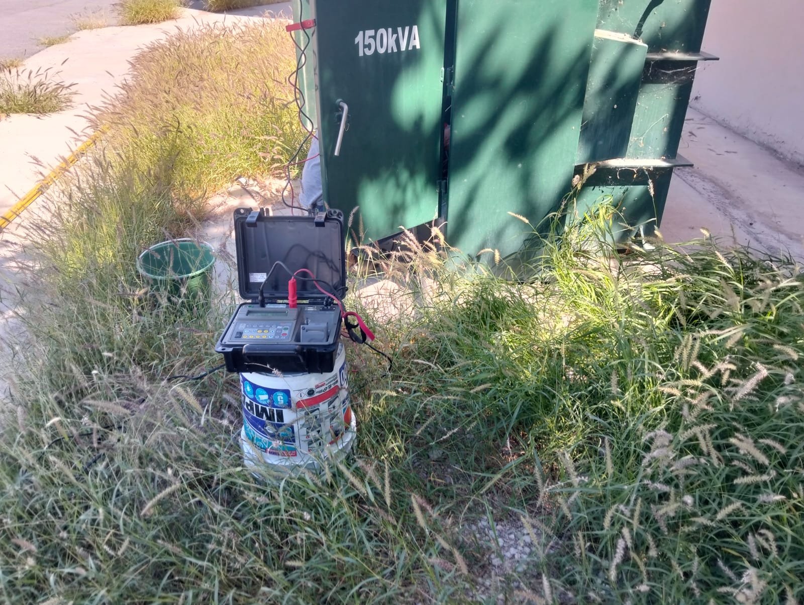 Prueba eléctrica especializada en transformador